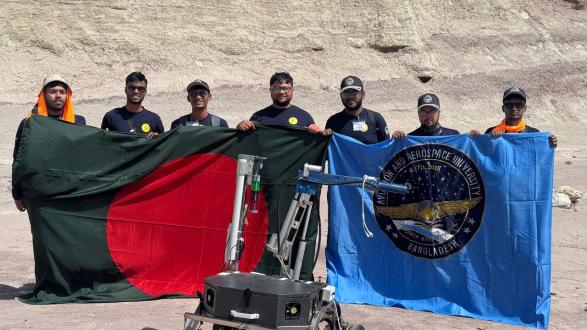 AAUB Rover 71 Team Makes Historic Debut at the University Rover Challenge (URC) 2026, USA